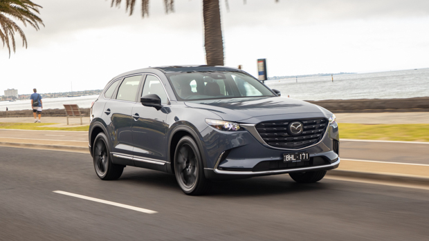 Mazda CX-9 GT SP 2021 Polymetal Grey front end