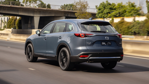 Mazda CX-9 GT SP 2021 Polymetal Grey rear end