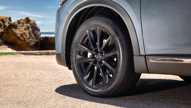 Mazda CX-9 GT SP 2021 black wheels