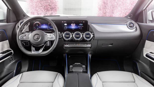 Mercedes-Benz EQA 2021 white interior
