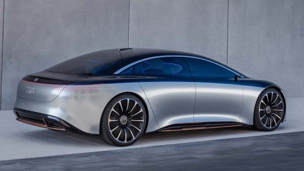 Mercedes-Benz Vision EQS 2022 rear