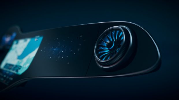 Mercedes-Benz 2021 MBUX Hyperscreen vent