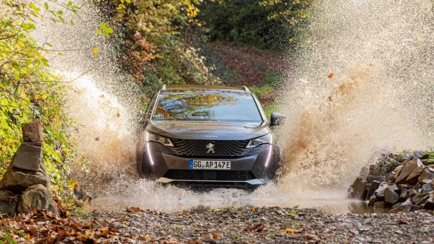 Peugeot 3008 Hybrid 2021 inappropriate splash