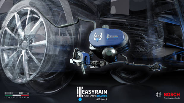 Easy Rain aquaplaning pump close up
