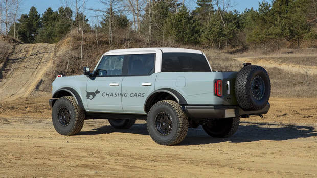 Ford Bronco 2021 ute render rear