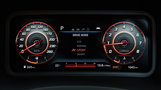 Hyundai Kona N Line Premium 2021 display