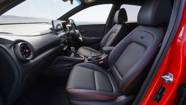 Hyundai Kona N Line Premium 2021 interior front seats