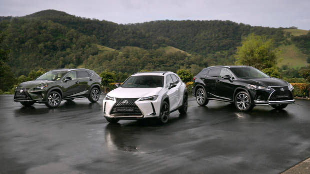 Lexus Crafted Edition 2021 trio