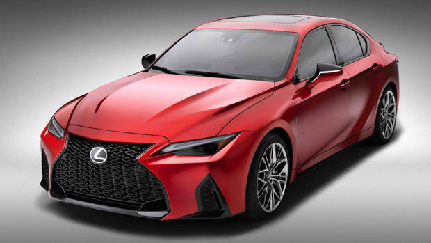 Lexus IS 500 F Sport Performance 2021 above