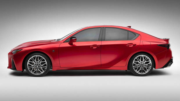 Lexus IS 500 F Sport Performance 2021 side