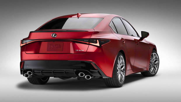 Lexus IS 500 F Sport Performance 2021 rear