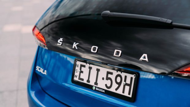 Skoda Scala 2021 Badging