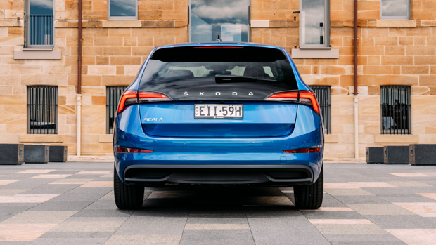 Skoda Scala Launch Edition 2021 rear end