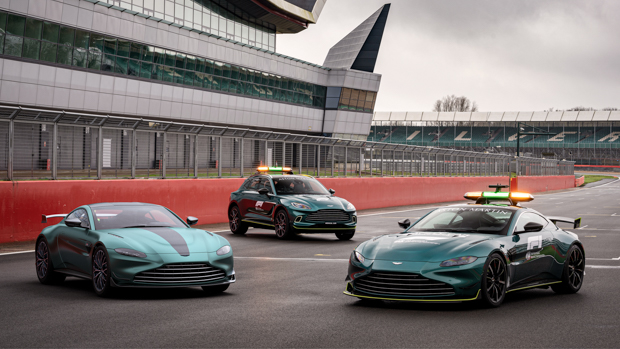 Aston Martin Vantage 2021 F1 Edition group
