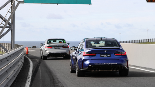 BMW M3 Competition G80 blue silver 2021