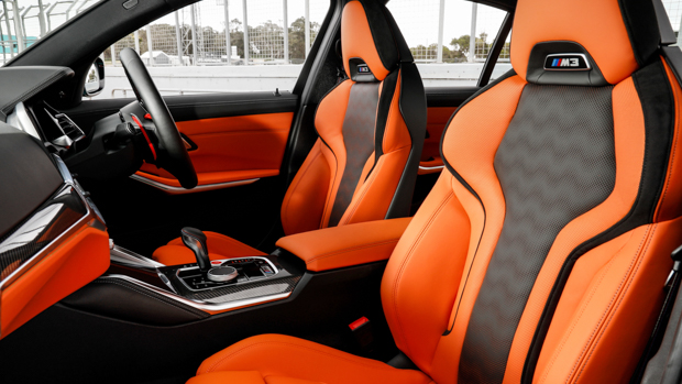 BMW M3 Competition G80 tan interior 2021