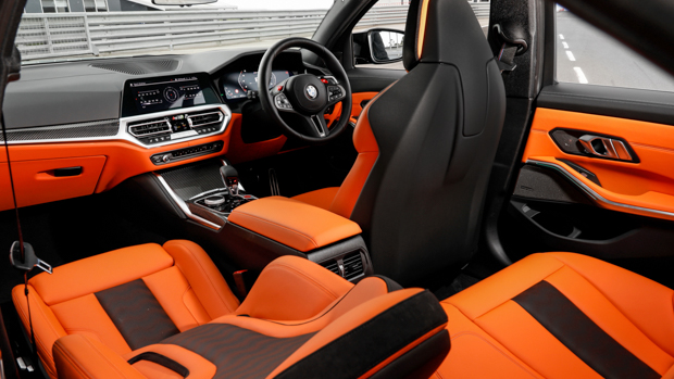 BMW M3 Competition G80 tan interior 2021