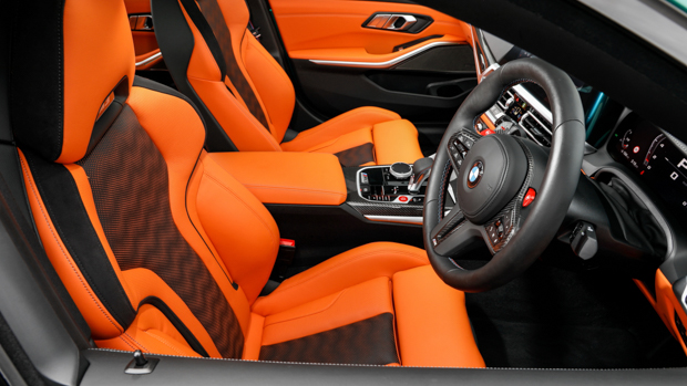 BMW M3 Competition G80 tan interior 2021