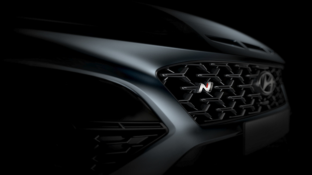 Hyundai Kona N 2021 grille preview