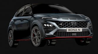 This is the 2021 Hyundai Kona N before you’re supposed to see it
