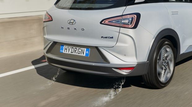Hyundai Nexo 2021 exhaust