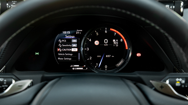 Lexus LS 500 F Sport 2021 instruments