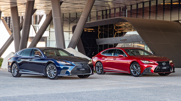 Lexus LS 500 F Sport and Sports Luxury 2021