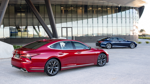 Lexus LS 500 F Sport and Sports Luxury 2021