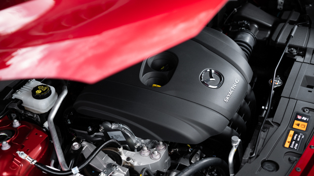 Mazda MX-30 M Hybrid 2021 engine bay