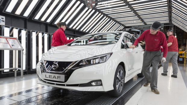 Nissan Leaf 2021 factory