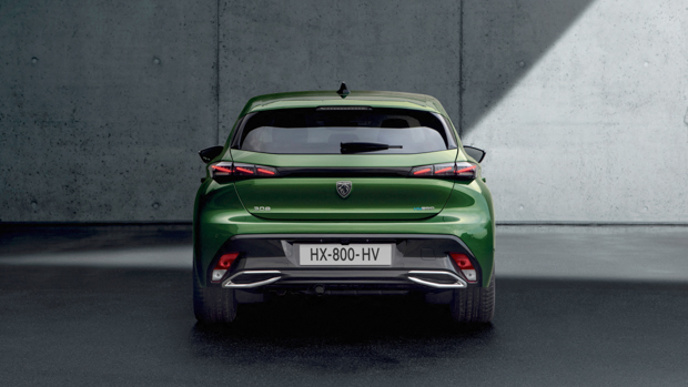 Peugeot 308 2022 rear