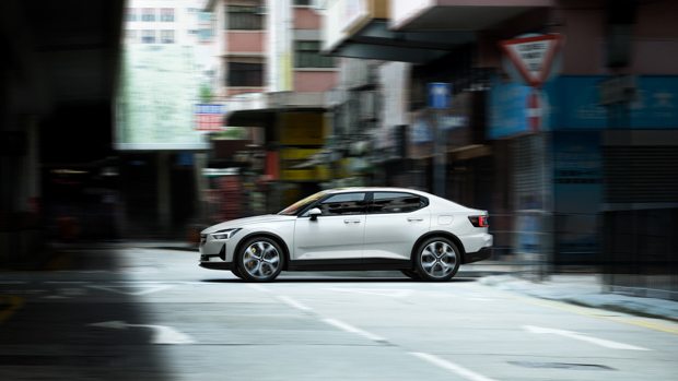 Polestar 2 2021 side