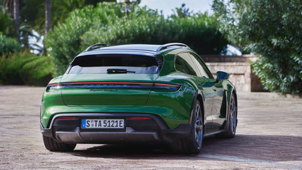 Porsche Taycan Cross Turismo 2021 rear