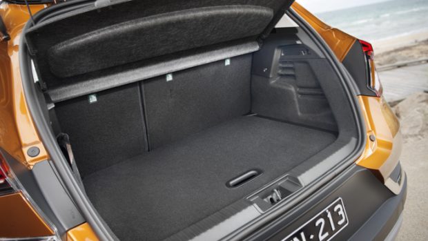 Renault Captur 2021 boot