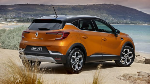 Renault Captur 2021 rear