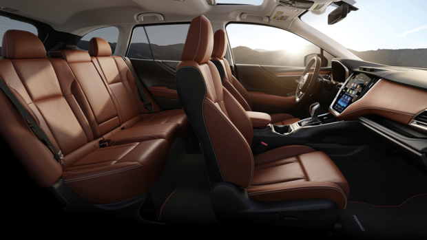 Subaru Outback 2021 tan interior