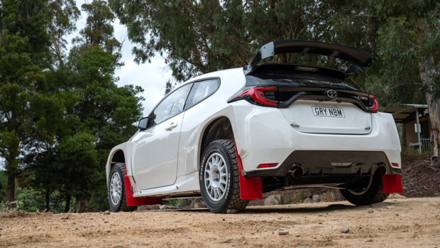 Toyota GR Yaris Rally Car 2021 rear