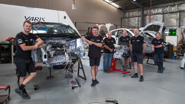 Toyota GR Yaris Rally Car 2021 build