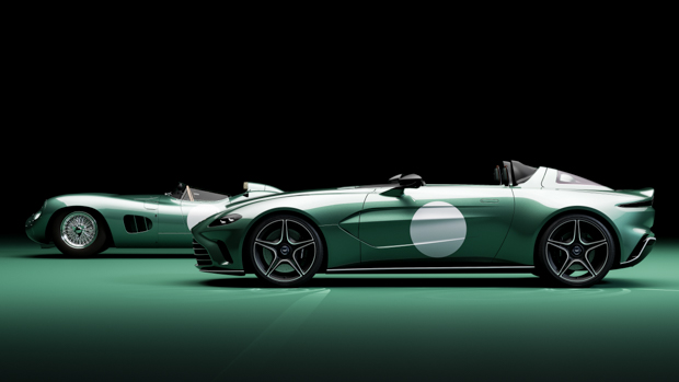 Aston Martin V12 Speedster twin, side