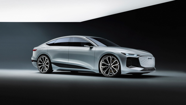 Audi A6 e-tron concept 2021 front 3/4