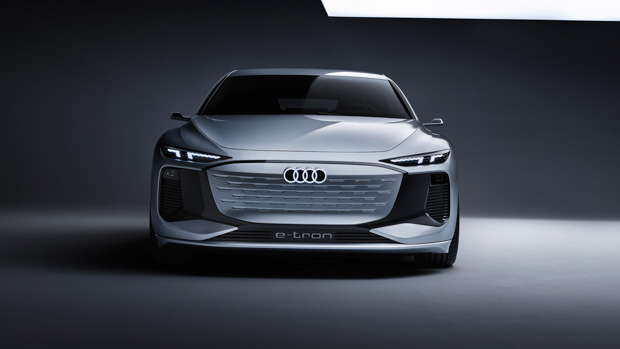 Audi A6 e-tron concept 2021 front on