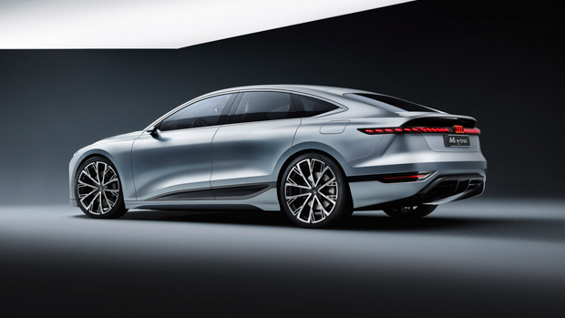 Audi A6 e-tron concept 2021 rear