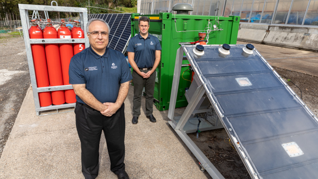 Hydro harvesting Professor Behdad Moghtaderi, Dr Andrew Maddocks