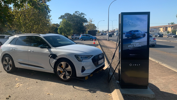 Jolt charging network e-tron