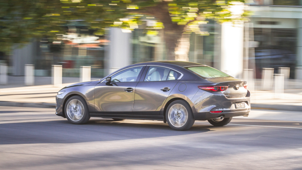 Mazda 3 Astina Sedan 2021 driving