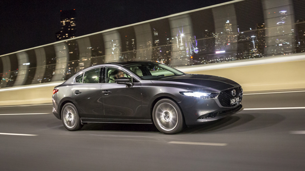 Mazda 3 Astina Sedan 2021 driving