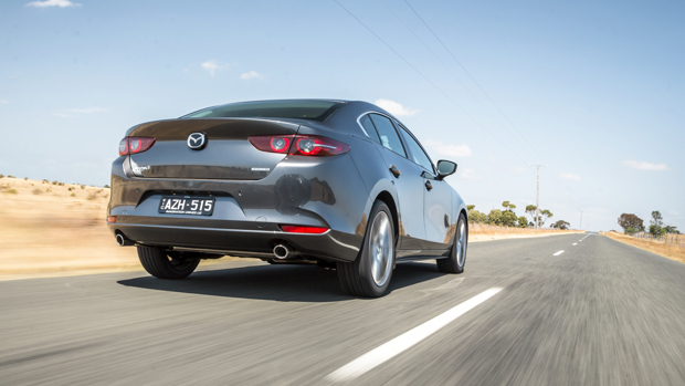 Mazda 3 Astina Sedan 2021 driving