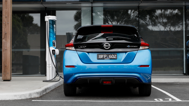 Nissan Leaf e+ 2021 charging