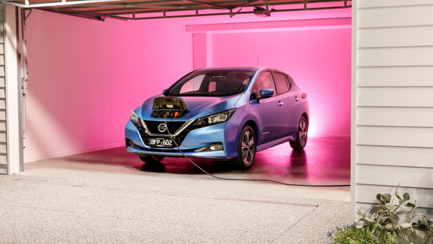 Nissan Leaf e+ 2021 charging