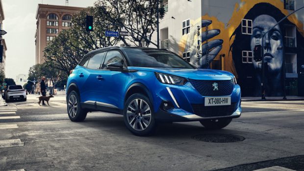 Peugeot e-2008 2021 front